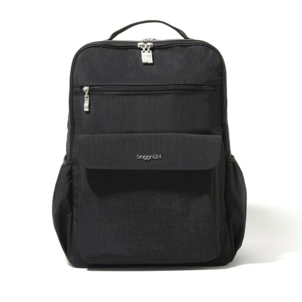 Baggallini Everyday Laptop Backpack, Black - NEW
